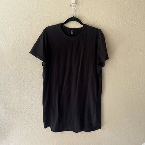 Forever 21, black t-shirt dress, size L, like new